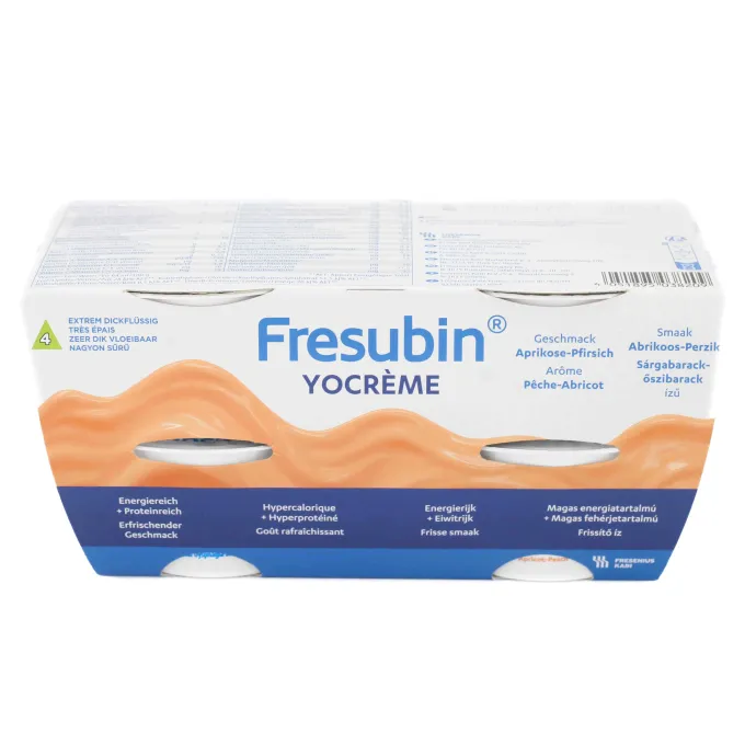 FRESUBIN YOcreme Aprikose Pfirsich 4 Stück