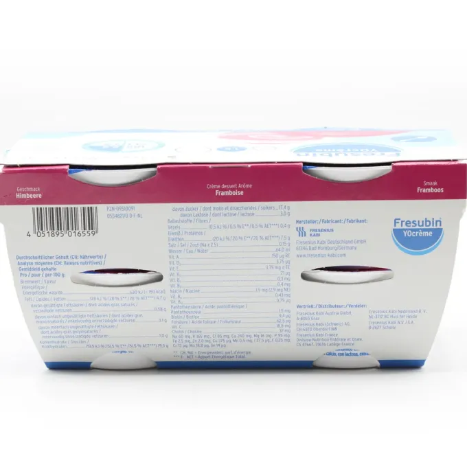 FRESUBIN YOcreme Himbeere Set 2x4St
