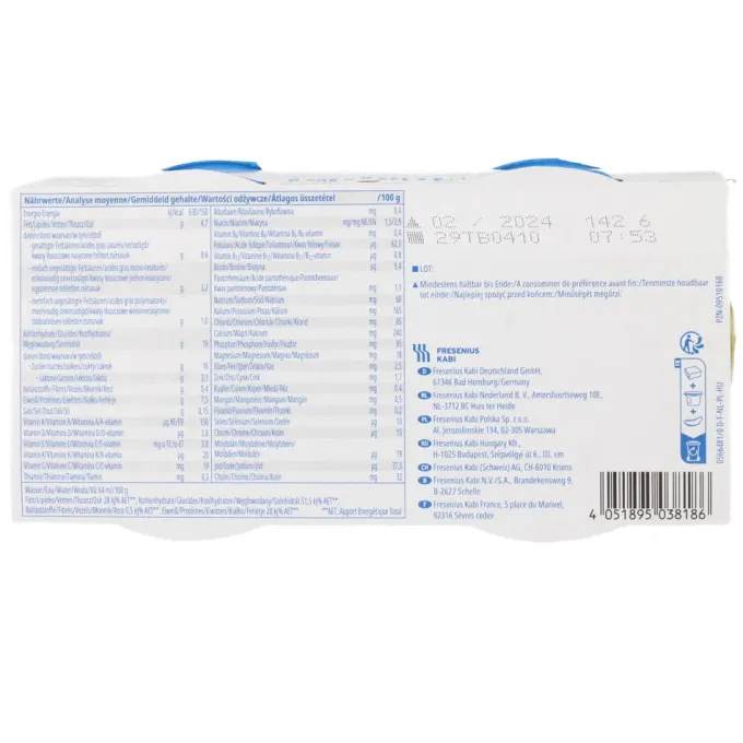 FRESUBIN YOcreme Mischkarton Set 2x24St
