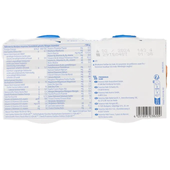 FRESUBIN YOcreme Mischkarton Set 2x24St