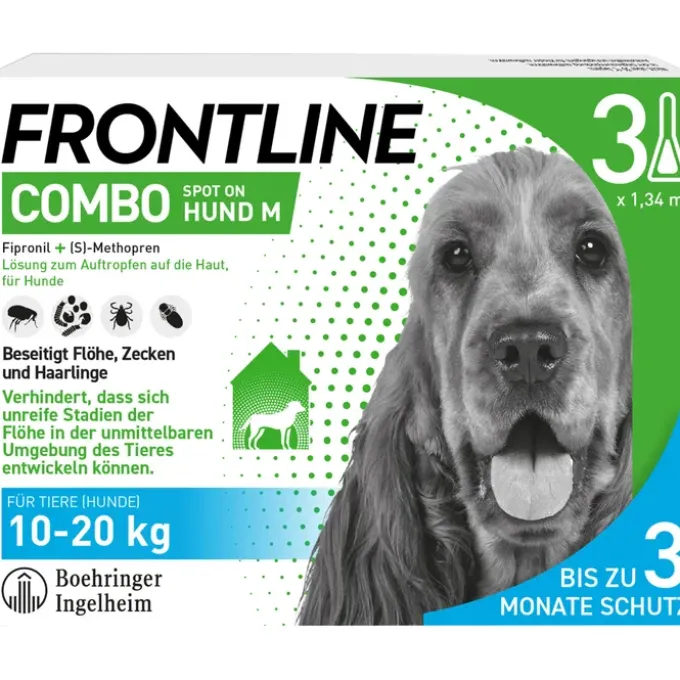 FRONTLINE Combo Spot on Hund M Lsg.z.Auft.a.Haut 3 St