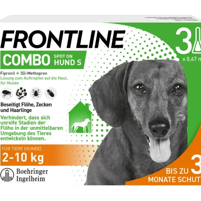 FRONTLINE Combo Spot on Hund S Lsg.z.Auft.a.Haut 3 St
