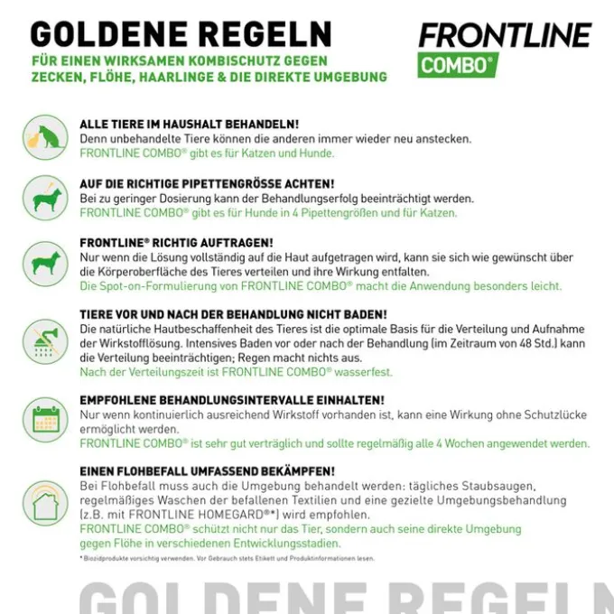 FRONTLINE Combo Spot on Hund S Lsg.z.Auft.a.Haut 3 St