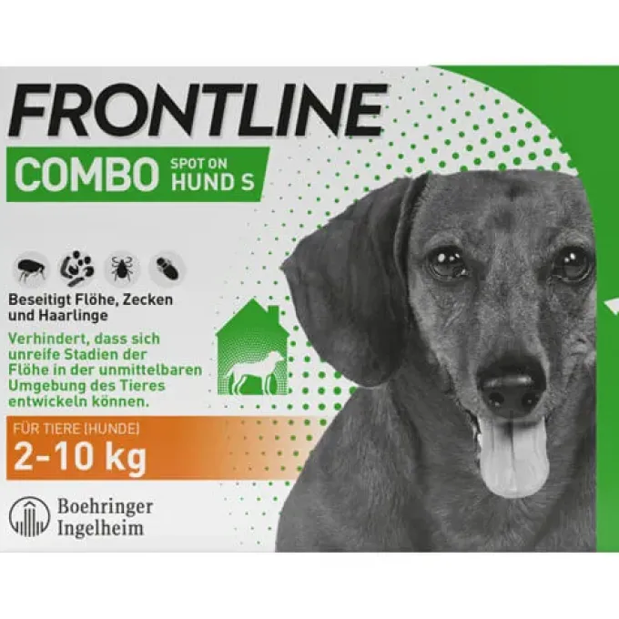 FRONTLINE Combo Spot on Hund S Lsg.z.Auft.a.Haut 3 St