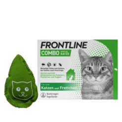FRONTLINE Combo Spot On Katze Lösung zur Anwendung auf der Haut + Baldriankissen 1x 3St + 1x 1St