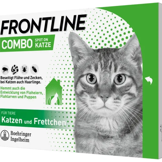 FRONTLINE Combo Spot on Katze Lsg.z.Auft.a.Haut 3 St