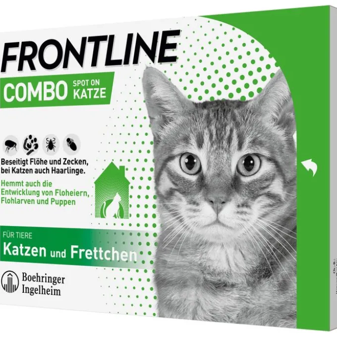 FRONTLINE Combo Spot on Katze Lsg.z.Auft.a.Haut 3 St