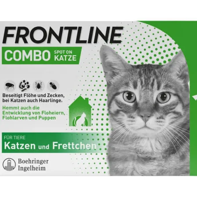 FRONTLINE Combo Spot on Katze Lsg.z.Auft.a.Haut 3 St