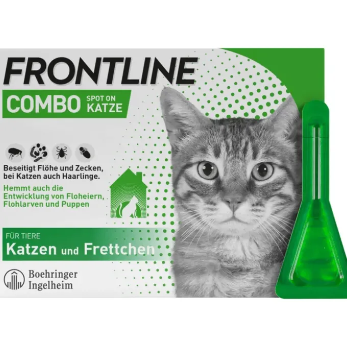 FRONTLINE Combo Spot on Katze Lsg.z.Auft.a.Haut 3 St