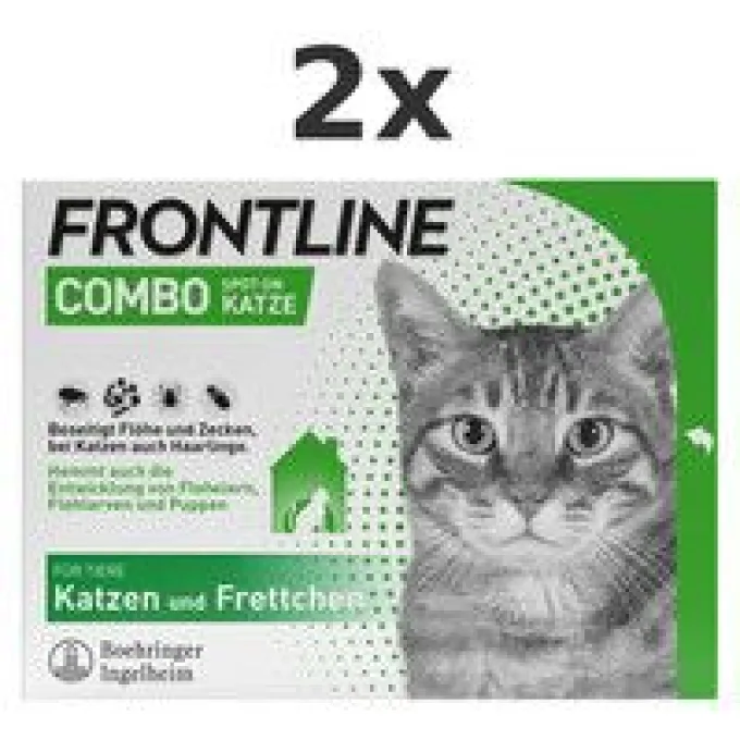 FRONTLINE Katze COMBO® der Kombischutz 2x 6St