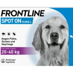 FRONTLINE Spot on H 40 Lösung f.Hunde 3 St