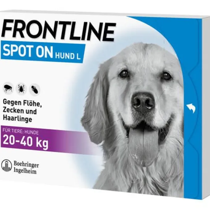 FRONTLINE Spot on H 40 Lösung f.Hunde 3 St