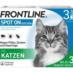 FRONTLINE Spot on K Lösung f.Katzen 3 St