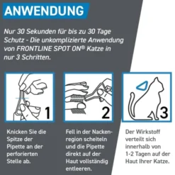 FRONTLINE Spot on K Lösung f.Katzen 3 St