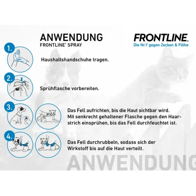 FRONTLINE Spray f.Hunde/Katzen 100 ml