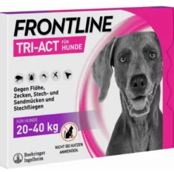 FRONTLINE Tri-Act Lsg.z.Auftropfen f.Hunde 20-40kg 3 St