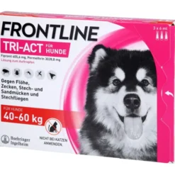 FRONTLINE Tri-Act Lsg.z.Auftropfen f.Hunde 40-60kg 3 St