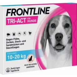 FRONTLINE Tri-Act Lsg.z.Auftropfen f.Hunde 10-20kg 3 St