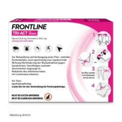 FRONTLINE Tri-Act Lsg.z.Auftropfen f.Hunde 2-5 kg 3 St