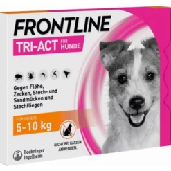 FRONTLINE Tri-Act Lsg.z.Auftropfen f.Hunde 5-10 kg 3 St