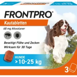 FRONTPRO 68 mg Kautabletten f.Hunde >10-25 kg 3 St
