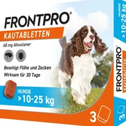 FRONTPRO 68 mg Kautabletten f.Hunde >10-25 kg 3 St