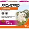 FRONTPRO 11 mg Kautabletten f.Hunde 2-4 kg 3 St