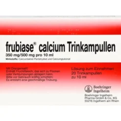 FRUBIASE CALCIUM T Trinkampullen 20 St