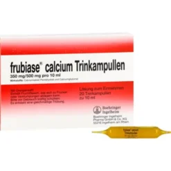 FRUBIASE CALCIUM T Trinkampullen 20 St