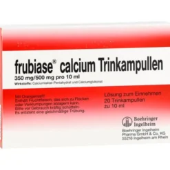 FRUBIASE CALCIUM T Trinkampullen 20 St