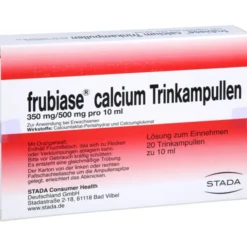FRUBIASE CALCIUM T Trinkampullen 20 St