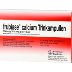 FRUBIASE CALCIUM T Trinkampullen 20 St