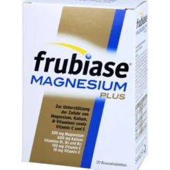 FRUBIASE MAGNESIUM Plus Brausetabletten 20 Stück