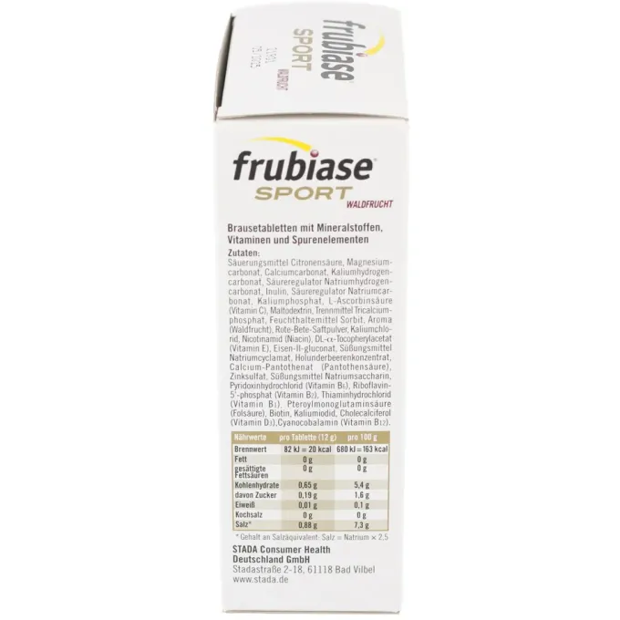 FRUBIASE SPORT Waldfrucht Brausetabletten Set 2x20St