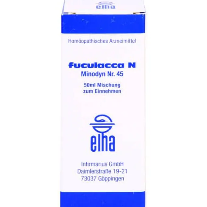 FUCULACCA N Minodyn Nr.45 Tropfen 50 ml