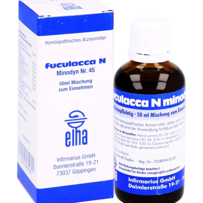 FUCULACCA N Minodyn Nr.45 Tropfen 50 ml