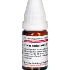 FUCUS VESICULOSUS D 2 Globuli 10 g
