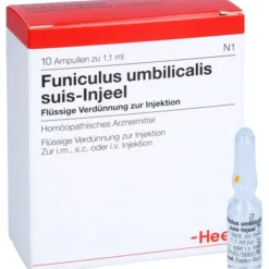 FUNICULUS UMBILICALIS suis Injeel Ampullen 10 St