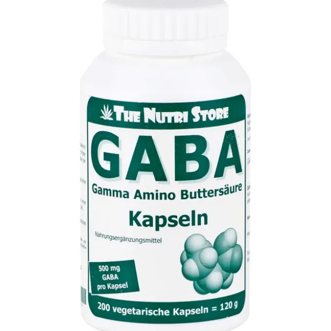 GABA 500 mg vegetarische Kapseln 200 Stück