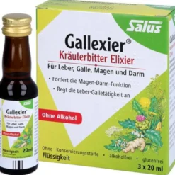GALLEXIER Kräuterbitter Elixier Salus Flü.z.E. 3X20 ml