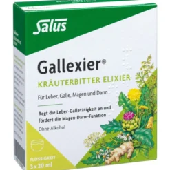 GALLEXIER Kräuterbitter Elixier Salus Flü.z.E. 3X20 ml