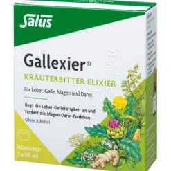 GALLEXIER Kräuterbitter Elixier Salus Flü.z.E. 3X20 ml