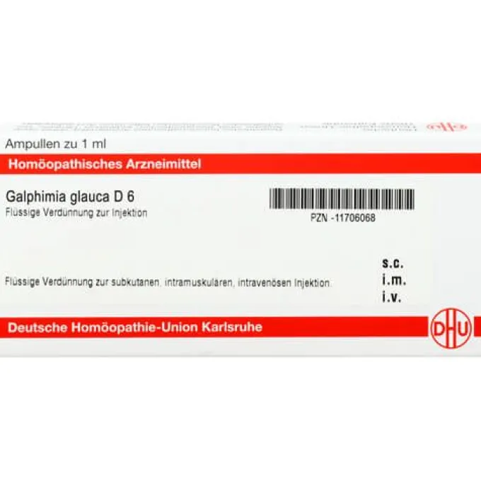 GALPHIMIA GLAUCA D 6 Ampullen 8X1 ml
