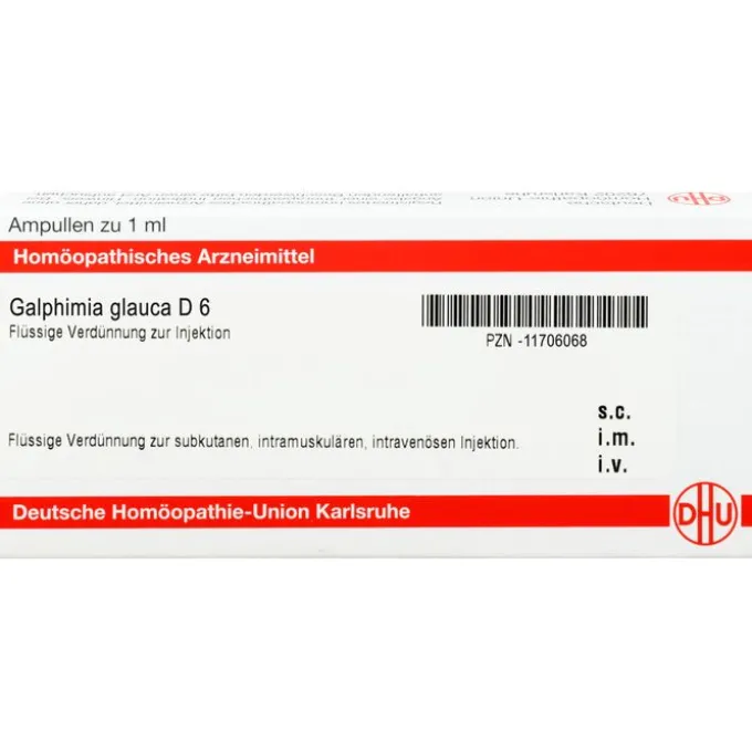 GALPHIMIA GLAUCA D 6 Ampullen 8X1 ml