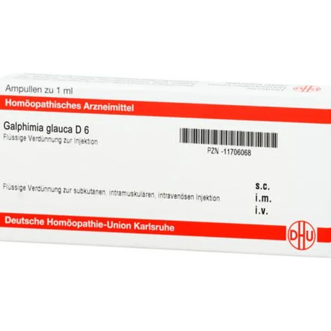 GALPHIMIA GLAUCA D 6 Ampullen 8X1 ml