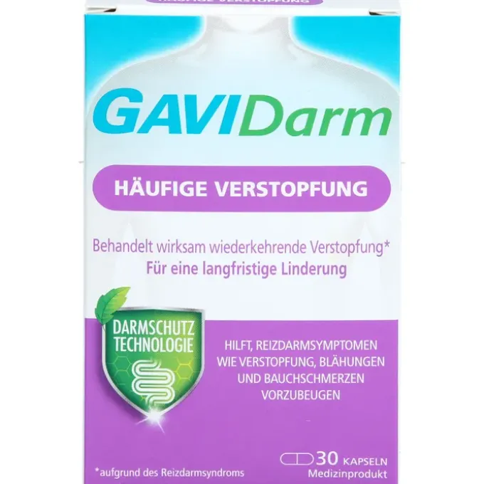 GAVIDARM Häufige Verstopfung Kapseln 30 St