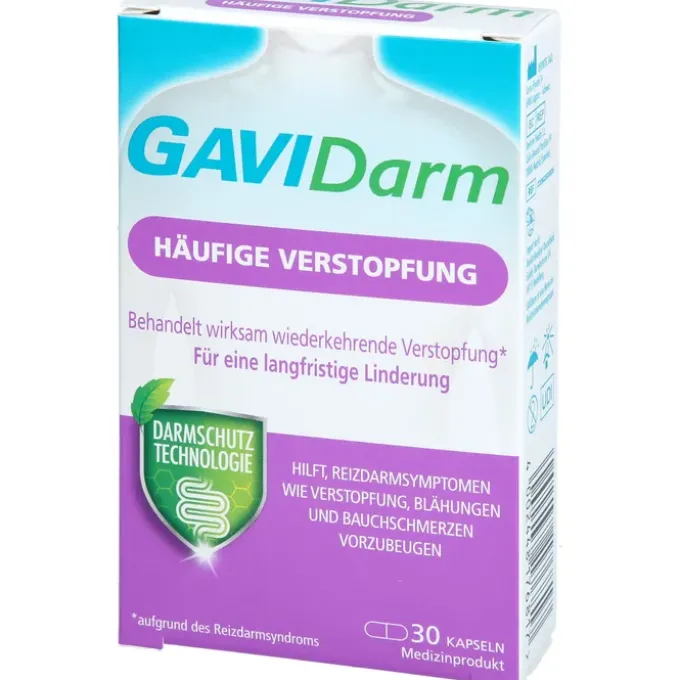 GAVIDARM Häufige Verstopfung Kapseln 30 St