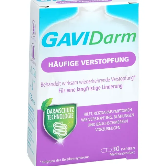 GAVIDARM Häufige Verstopfung Kapseln 30 St