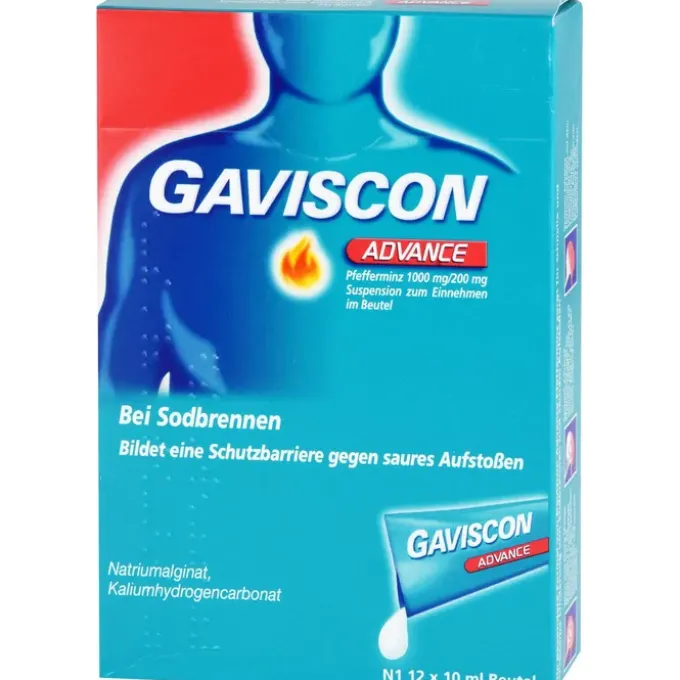 GAVISCON Advance Pfefferminz 1000mg/200mg SUS Btl. 120 ml