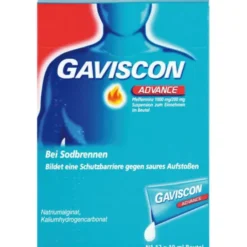 GAVISCON Advance Pfefferminz 1000mg/200mg SUS Btl. 120 ml